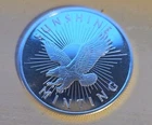 Sunshine Minting 1/2 Troy Oz .999 Fine Silver Round Eagle