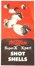 Western Super-X  Xpert  Shot Shells Brochure