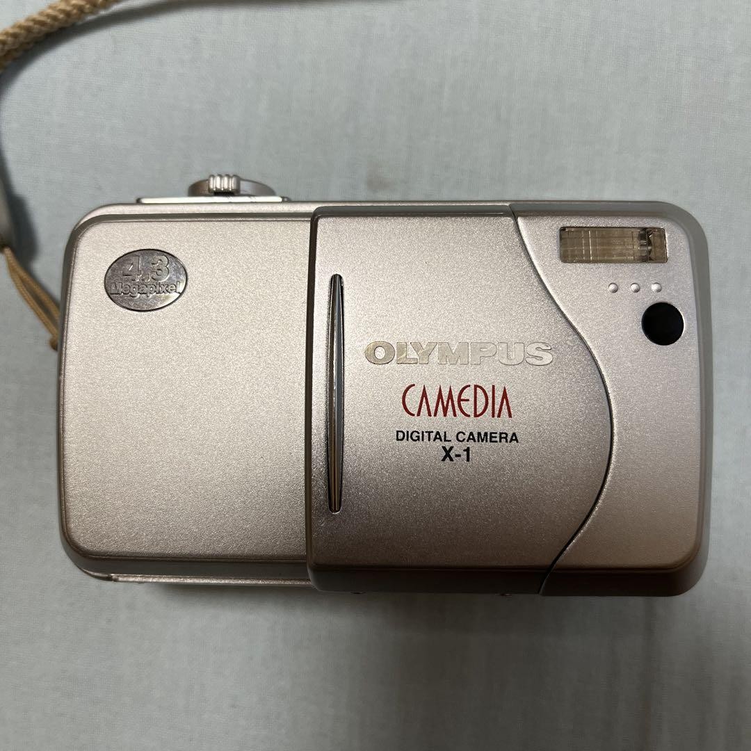 デジタルカメラ OLYMPUS CAMEDIA x-1 Olympus Camedia X-1 Silver 4.3MP Digital Camera [Exc+4/C