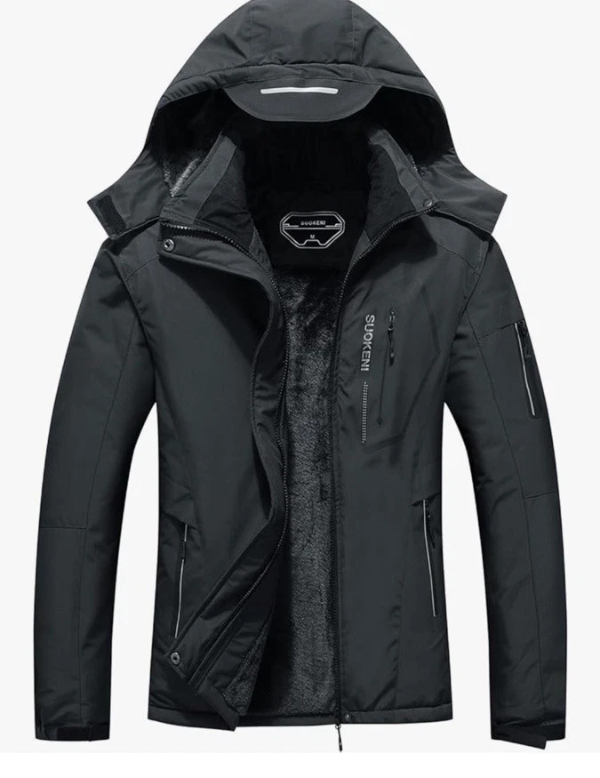 Soukeni Winter Jacket Outdoor Warm and Soft Fit Size Large With Hood Unisex
Opens in a new window or