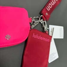Lululemon Dual Pouch Wristlet Keychain Wallet