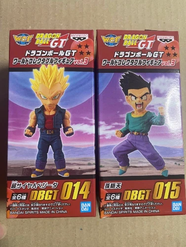Dragon Ball BANPRESTO World Collectable Figure Son Goten Vegeta set Vol.3 WCF