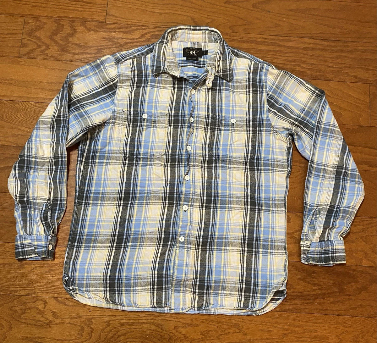 RRL Flannel Casual Button-Down Shirts for Men for sale | eBay