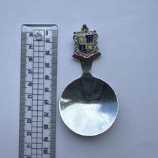 vintage souvenir tea caddy spoon from Bournemouth 