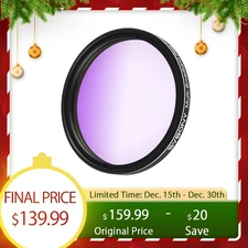 SVBONY SV260 Multi-Bandpass Filter 2'' Pass Star Field for Suburb Photography