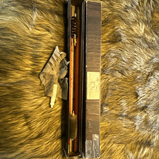 Pointer .22 Gun Cleaning Kit Wooden Rod, Bore Brush & Cloth in Case (3pc)