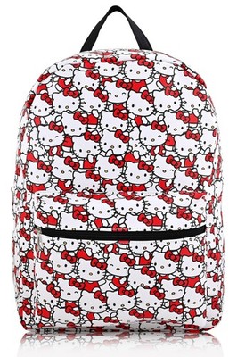 Sanrio Hello Kitty Backpack for Women, Men, Unisex Cute PU Leather Large Hello K