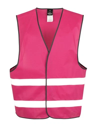 Result Core Unisex Motorist Safety Vest R200X - Workwear Fluorescent Waistcoat