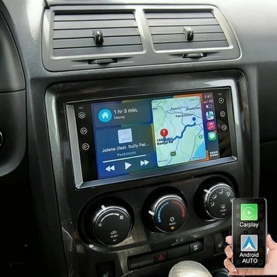 Carplay For Dodge Challenger 2008-2014 Car Stereo Radio Android 15 GPS US