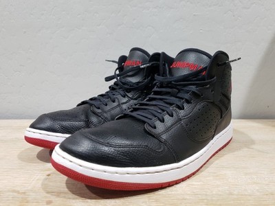 JUMPMAN AIR JORDAN Access ''Bred'' Sneakers (12) Black 