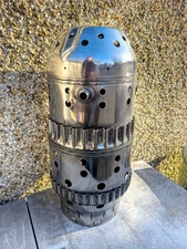 Rolls Royce Avon Jet Engine Polished Combustion Chamber