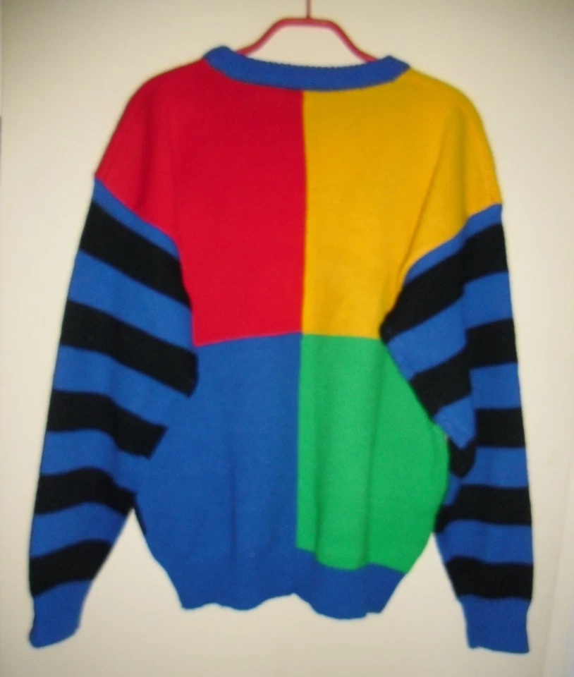 Vintage made in Hongkong 1990s Mickey & Co Walt Disney Strick Pullover Gr.L RAR - Bild 4 von 4