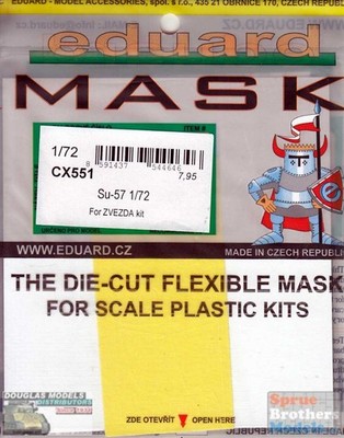 EDUCX551 1:72 Eduard Mask - Su-57 Felon (ZVE kit)