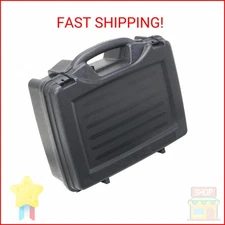 Plano Protector Series Four Pistol Case, Large, Black, Hunting Gun Case with Pad