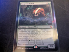 MTG Magic the Gathering Badgermole Cub TLA!