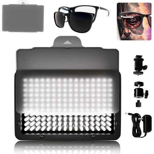 Polarized LED Tattoo Work Light Tattoo Light with Tattoo Vision Lenses and Ex... - product listing photo