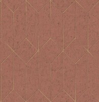 Dl26703_Arber Geometrische WüRfel Terrakotta Fine Decor Tapete