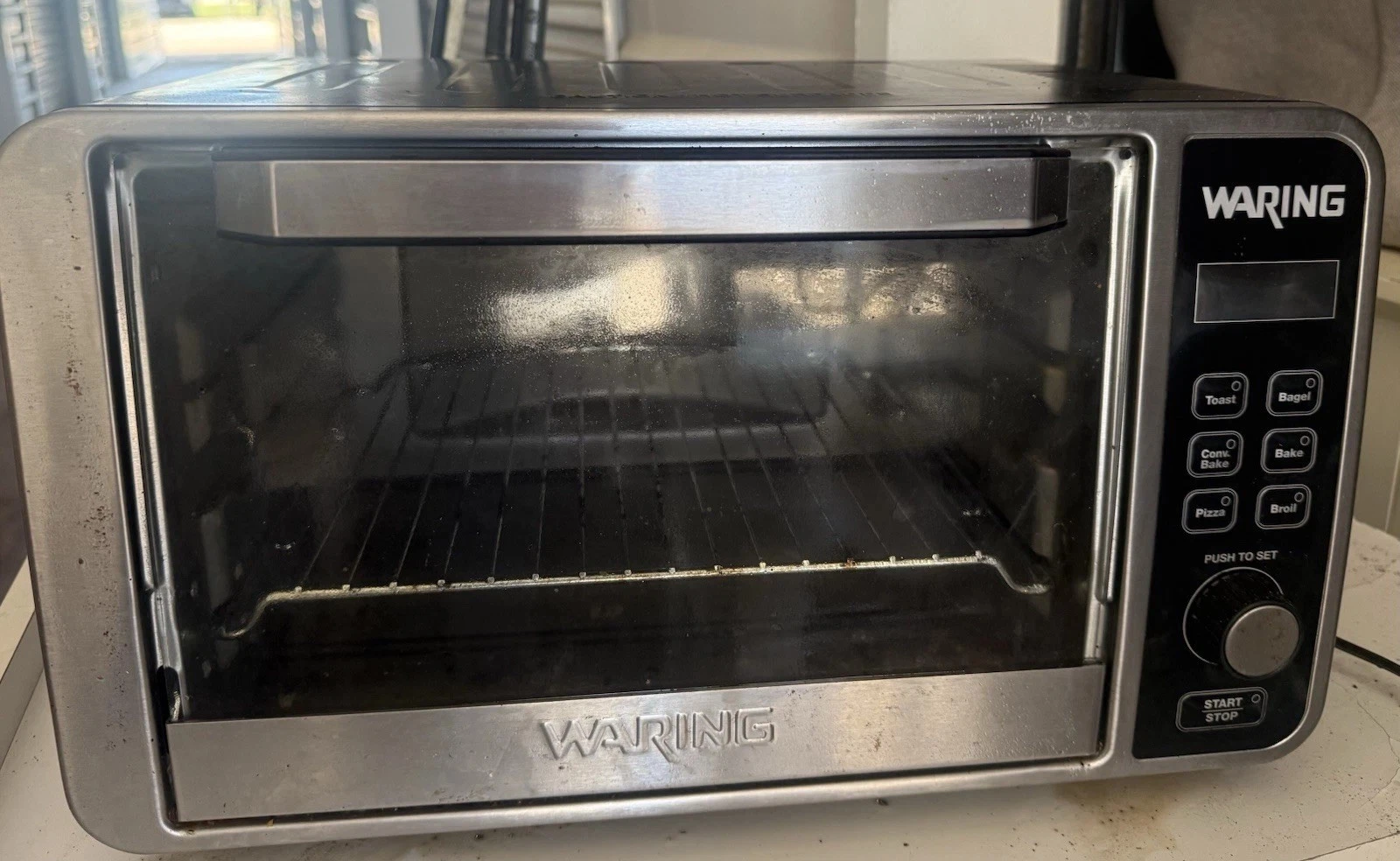 Waring Pro TCO650 Digital Convection Oven Stainless Steel Countertop Toaster