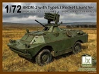 JX-Model JX172002 1/72 BRDM-2 with Type63 Rocket Launcher