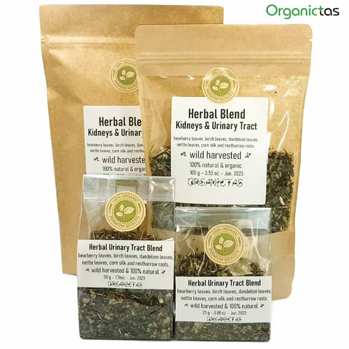 Kidney Tea 6 Herbs Stone Breaker, Urinary Tract Health, Diuretic, Bladder, UTI