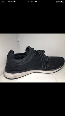 Kuru Atom Black Mesh Athletic Running Comfort Sneakers Shoes  display picture 1