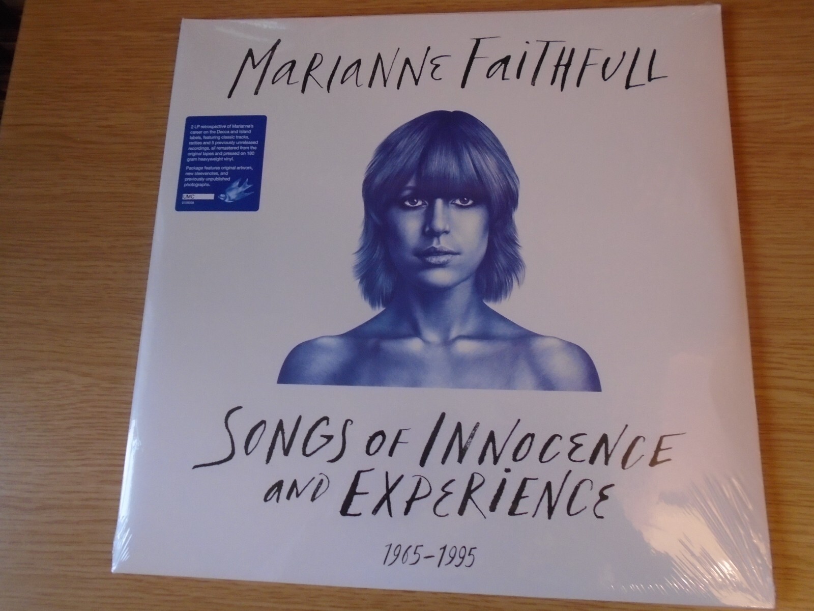 MARIANNE FAITHFULL Songs Of Innocence new mint sealed double vinyl 180g LP