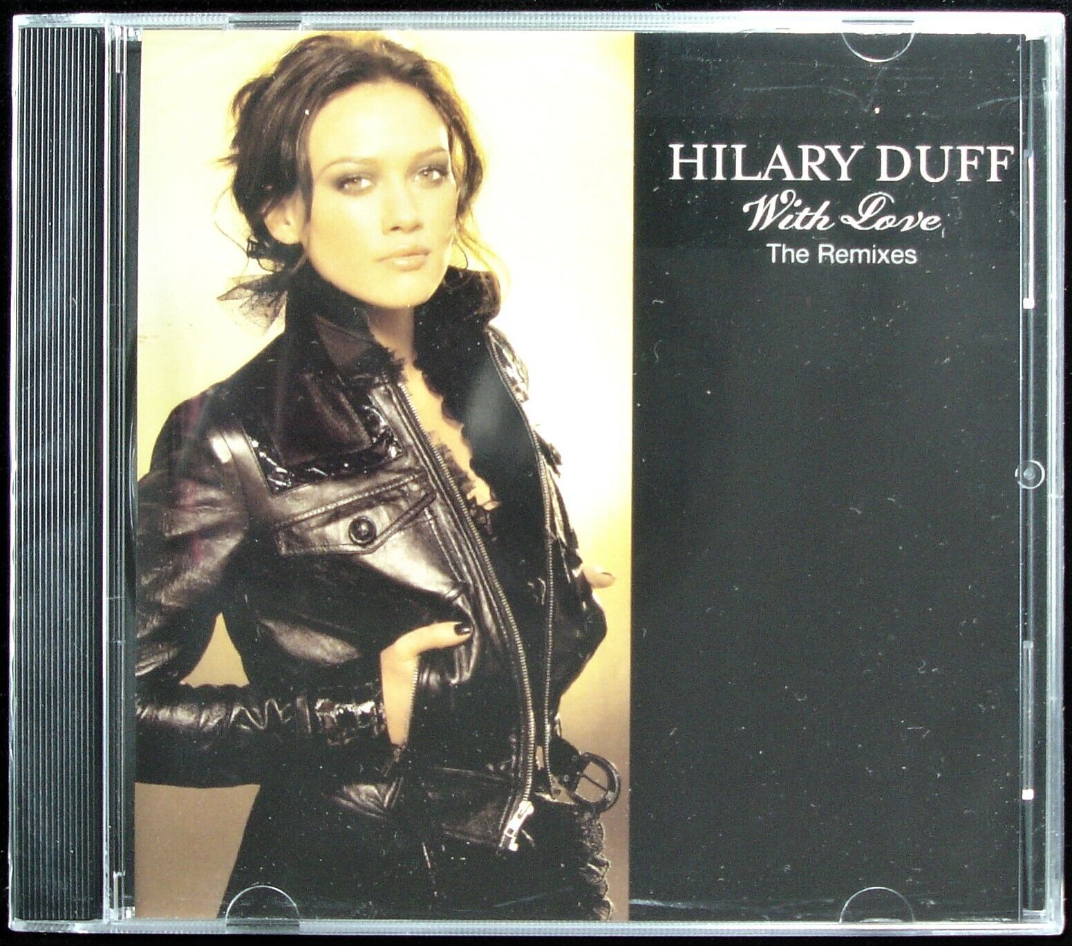 HILARY DUFF "WITH LOVE (THE REMIXES)" 2007 CD MAXI-SINGLE PROMO 9 MIXES *SEALED*
