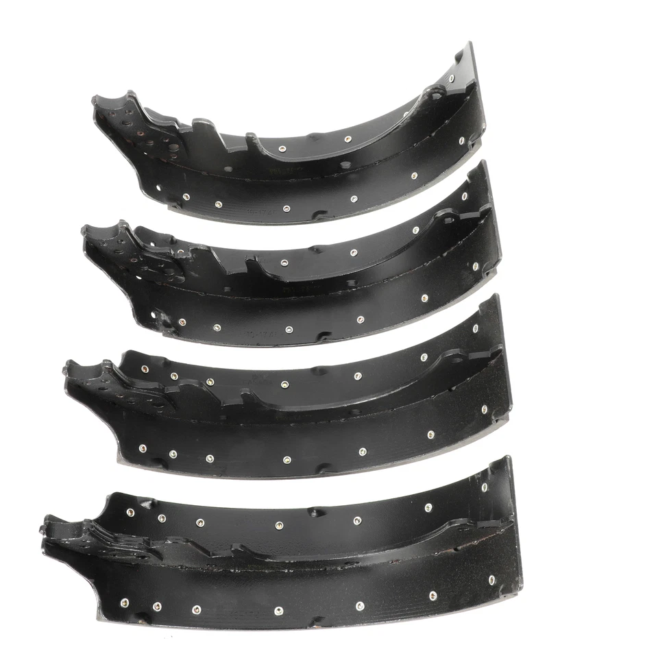Juego de zapatas de freno de tambor trasero LS remachado genuino GM 1984-1991 18029651 Foto 3 de 4