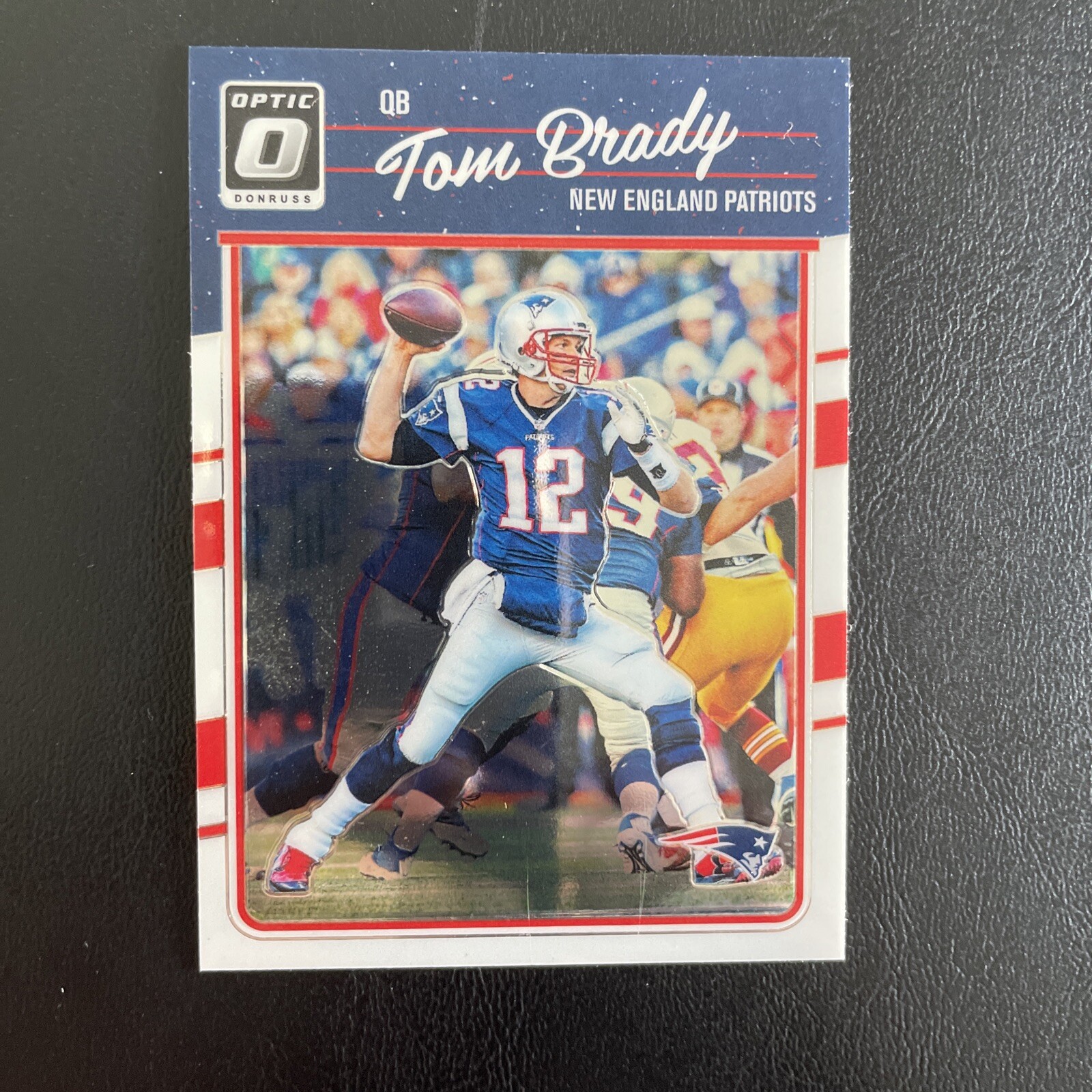 Tom Brady optic 2016 card #62 Mint