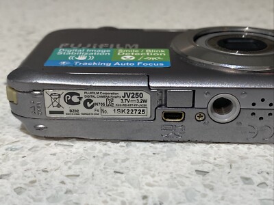 Fujifilm Finepix JV250 16.0 MP Digital Camera - Silver - With