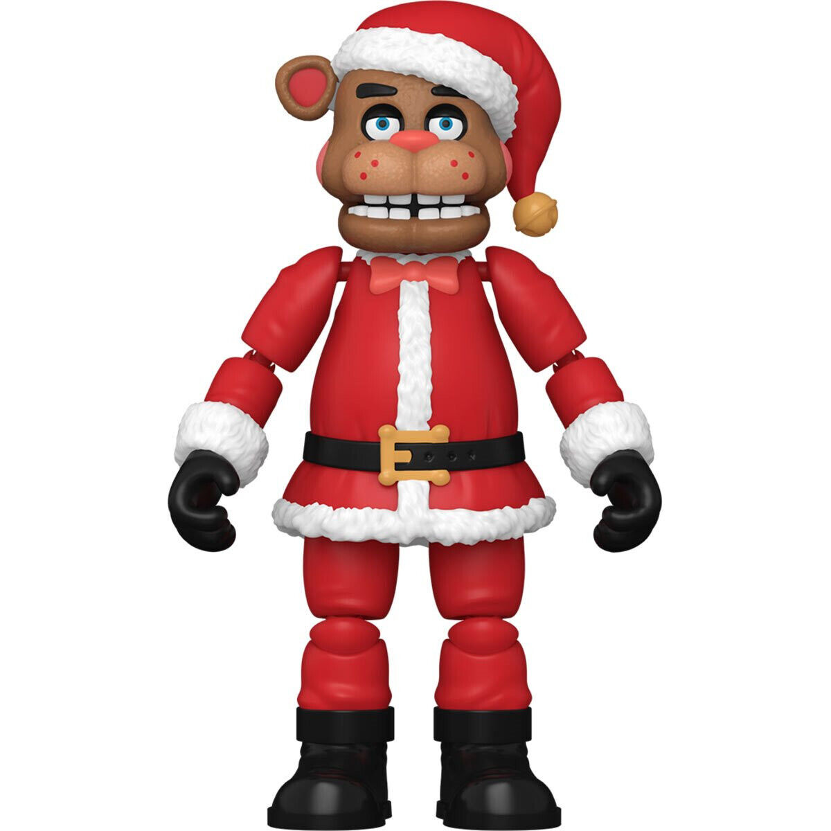 Cinco noites na figura de ação de Freddy Funko Holiday Santa Claus