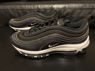 Air max 97 Negro Blanco Violeta Talla 7.5 CK0738-001 | eBay