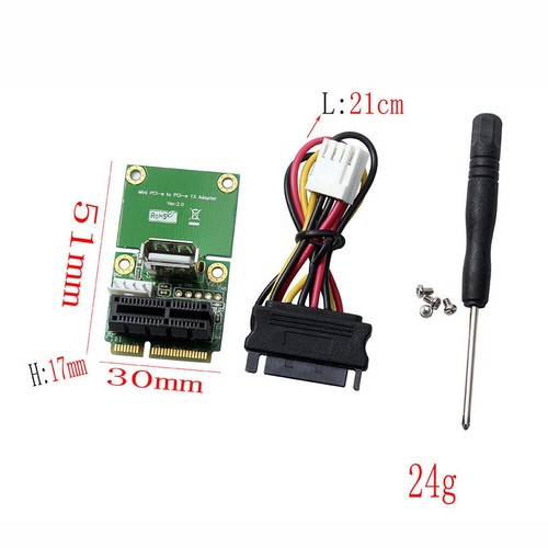 Mini PCI-E To PCI-E PCI-E 1X to Mini PCI-E Adapter Riser Card Test Card Tool A - Picture 6 of 10