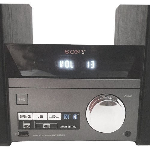 Sony CMT-SBT40D DVD Receiver CD Player Radio Home Audio Micro Stereo System VGC - Picture 2 of 15
