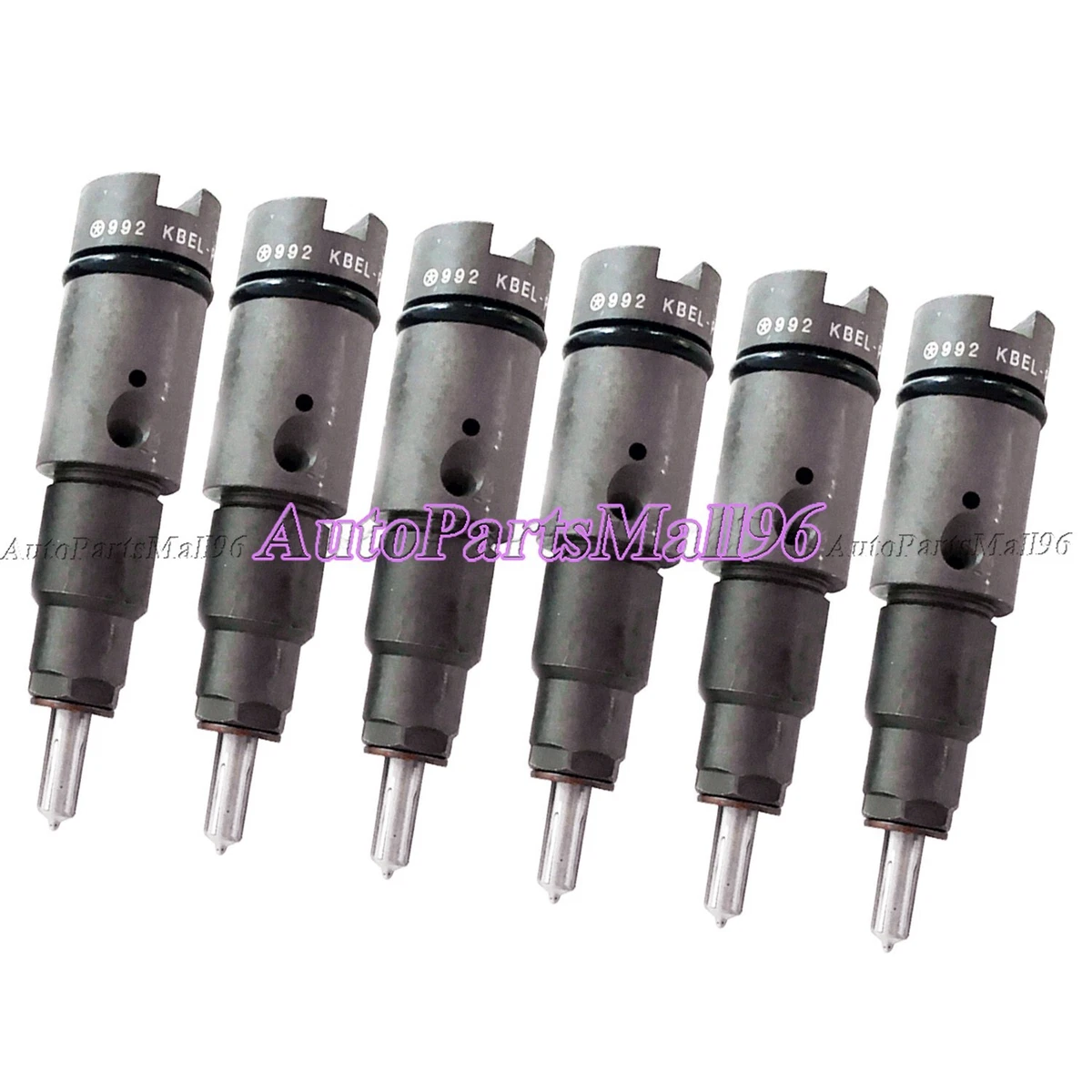 New 6pcs C3975929 3975929 Fuel Injector Fit For Cummins 6L 8.9