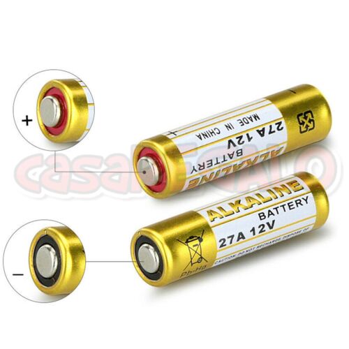 5x 27A 12V MN27 LR27 A27 L828 V27GA Alkaline Battery Garage Car Remote Alarm - Picture 3 of 8