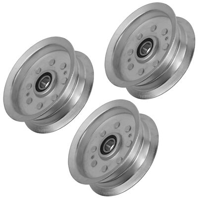 Caltric Deck Large Idler Pulley Sheave For John Deere GY20629 GY22082 Qty 3