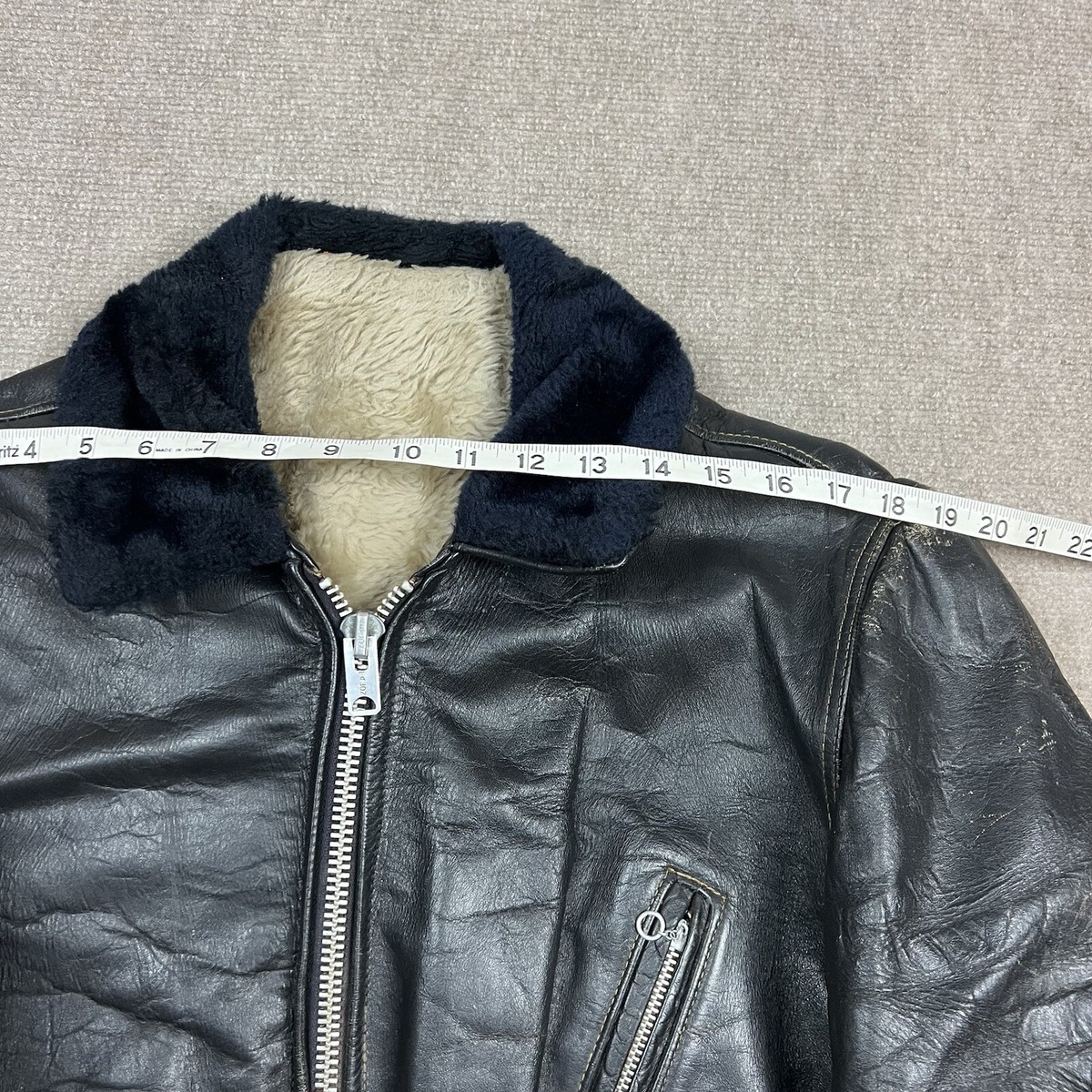 1960s Schott PERFECTO 逆ハ 黒タグ TALON 表記46 Vintage 70s Schott Perfecto Steerhide Leather Jacket Size 46 Talon