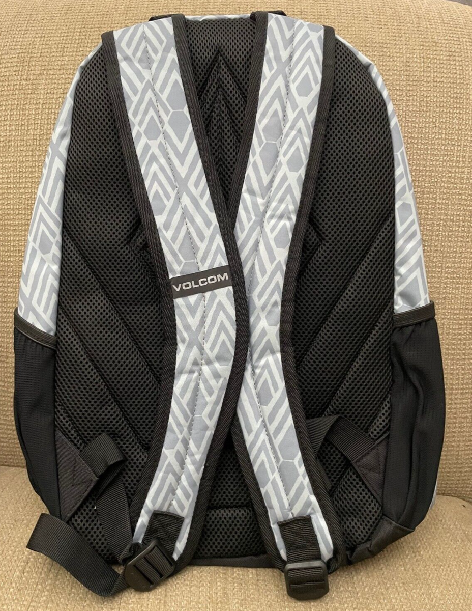VOLCOM GREY SCHOOL HIKING ECT UNISEX BACKPACK *NEW* | eBay