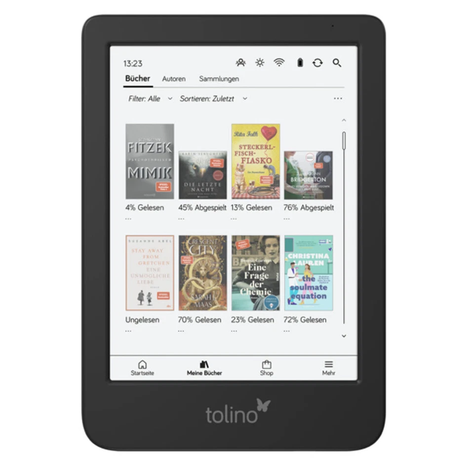 Tolino shine color 4016621130473 E-Reader schwarz E-Book-Reader