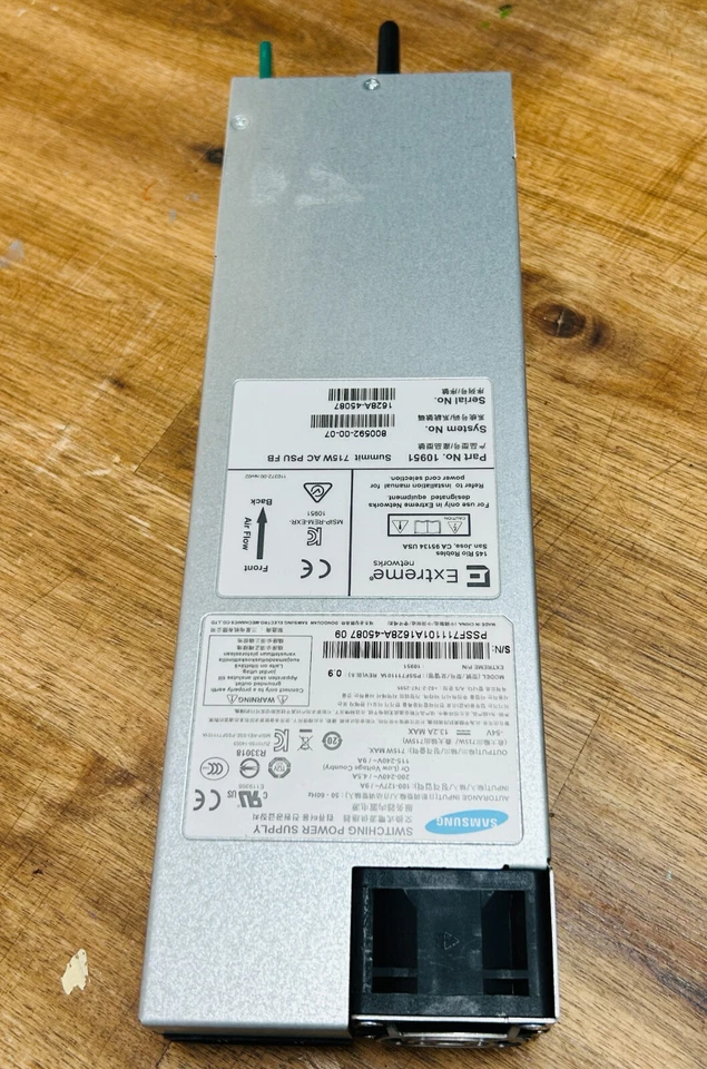 Extreme Networks X460-G2 X450-G2 715W PoE AC F2B Netzteil PSU 10951 - Bild 2 von 3