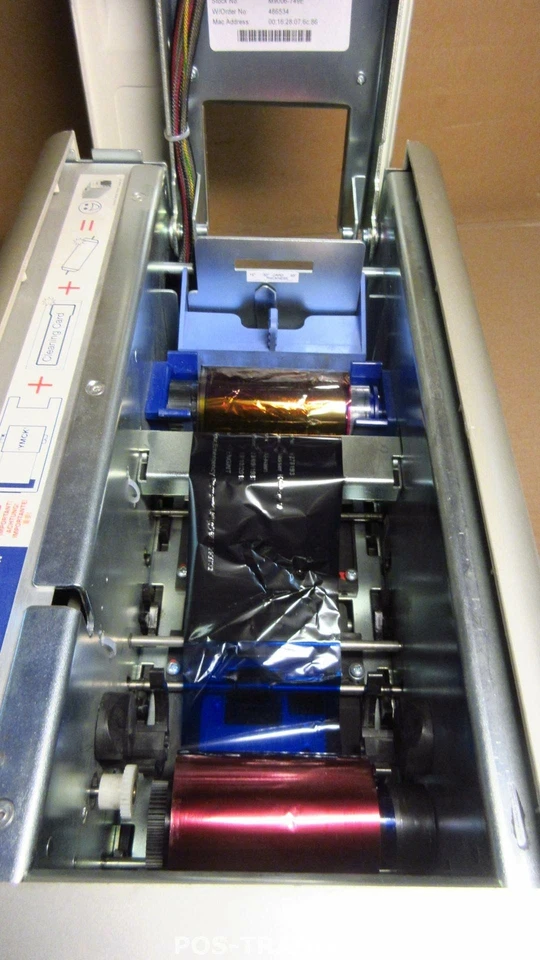 MAGICARD RIO2 USB Plastic Color ID Card Printer Incl ribbon  MISSING CARD HOLDER - Image 3 of 4