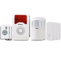 Ehome Wireless Acousto-optic Home Security Alarm System 2pcs Wireless Pir Mot... on sale Ehome Wireless Acousto-optic Home Security Alarm System 2pcs Wireless Pir Mot... on sale