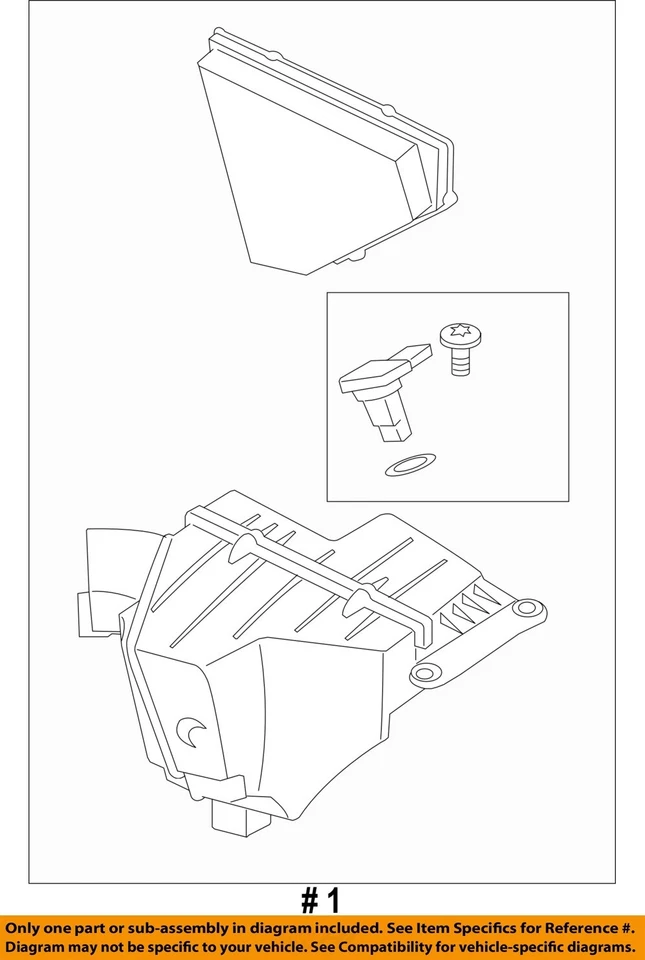 Conjunto de filtro de aire usado se adapta a: BMW 325I Sdn 2006 grado A Foto 4 de 4