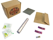 Crypto Titanium Hexagon Bar Seed Storage Wallet Mnemonic Backup Recovery Word