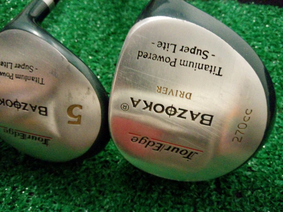Tour Edge Bazooka Driver 270cc & Woods  3,5 Hyper Lite RH Senior  Graphite - Image 4 of 4
