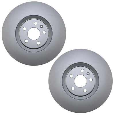 Bison Performance Pair Set Front Coat 345mm Brake Rotors for Volvo S60 V90 XC90