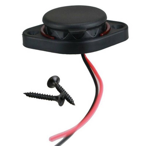 12V /24V - 3.1A Waterproof Car Dual Black ABS USB Port Charger Socket Outlet LED - Picture 14 of 16