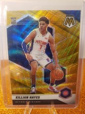 Killian Hayes 2020-21 Panini Mosaic Tmall Asia Gold Wave Rookie #222