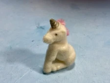 Vintage Rare Hasbro Mini tiny my little pony White mane  toy horse